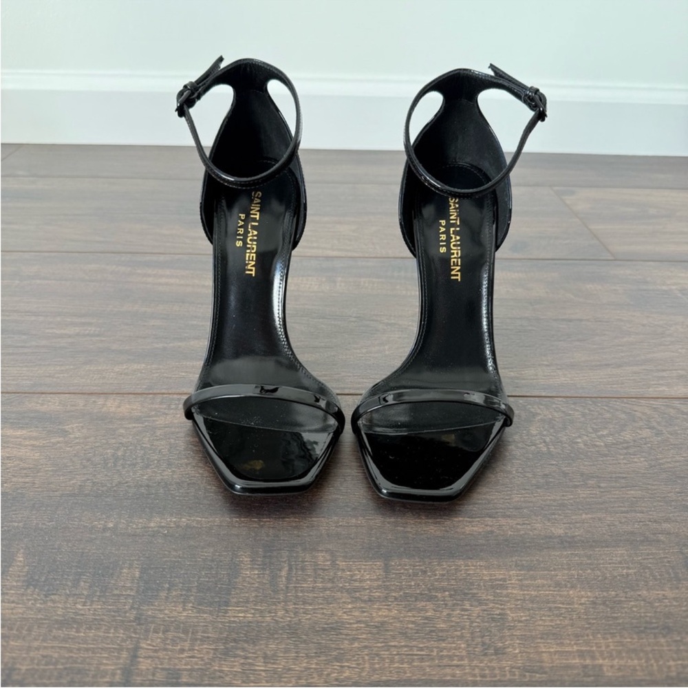 Saint Laurent Opyum YSL Logo Heel Sandals - Picture 4 of 14